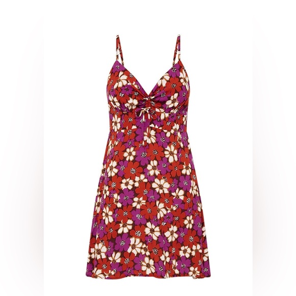Faithfull The Brand Skyea Mini Dress Li Reni Floral Print - Picture 2 of 9